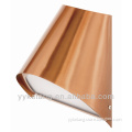 Copper hooded exterior wall light
